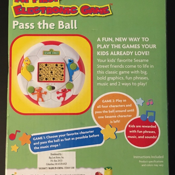 Sesame Street my first electronic handheld game - Picture 5 of 5